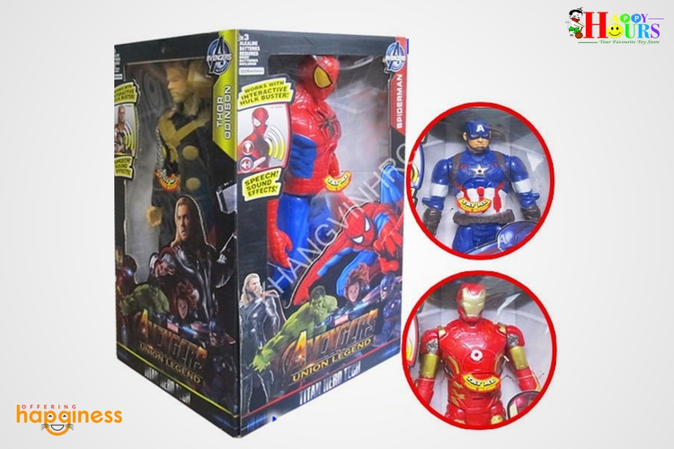4 In 1 Avengers Set