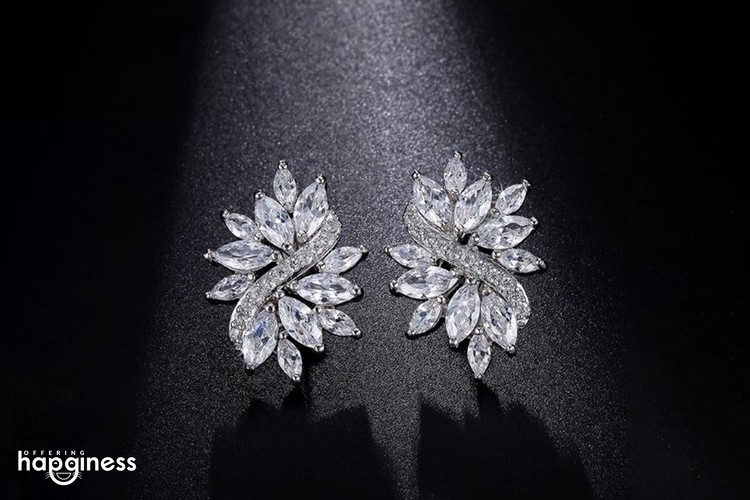 Snow Flower Earrings