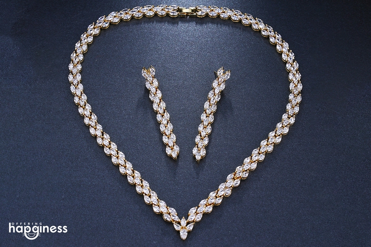 CZ Luxury Jewelry Set