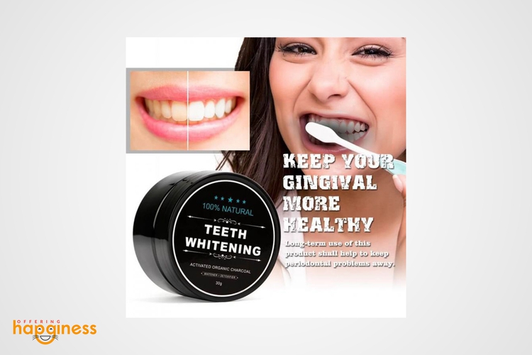Charcoal Teeth Whitening Powder
