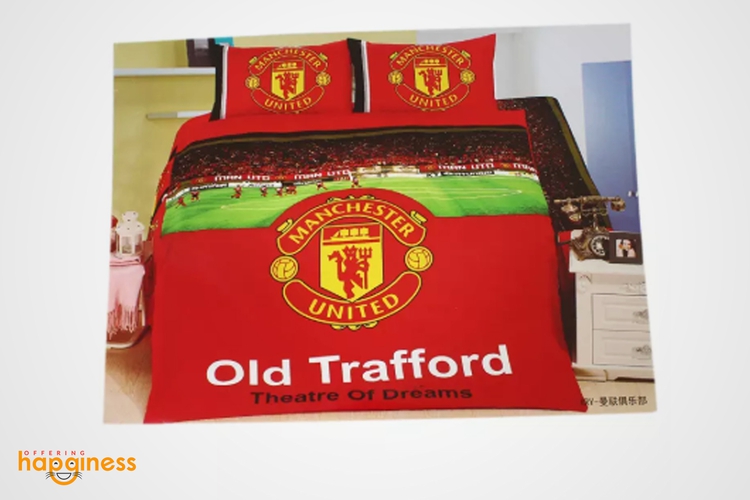Manchester United Football Club Bed Sheet