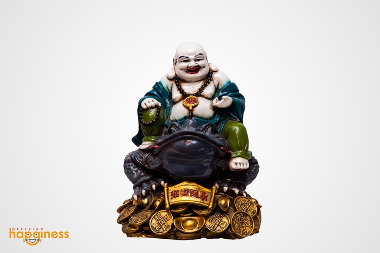 Colorful Laughing Buddha
