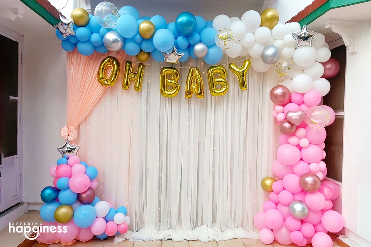 Oh Baby Shower Decor