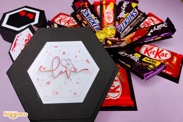 Explosion chocolate deals box