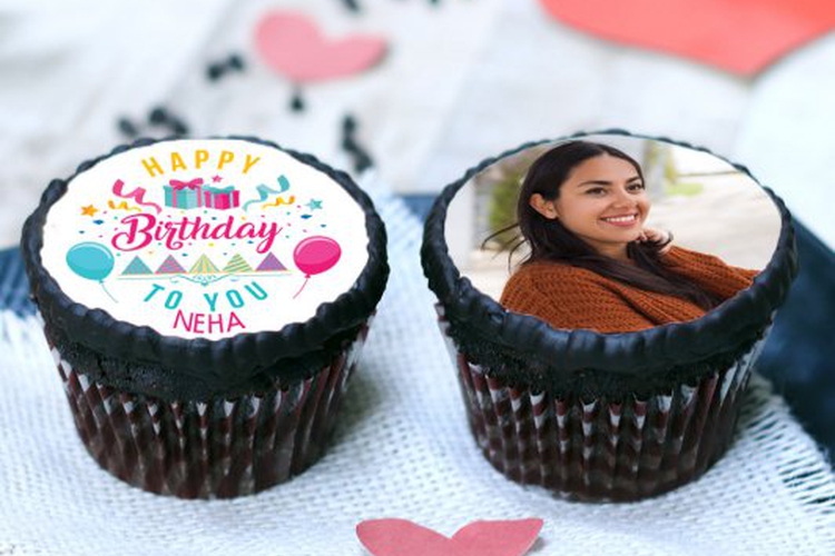 Delicious Personalised Cupcake