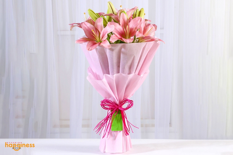 My Beautiful Pink Lillies