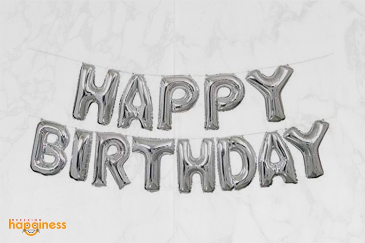 Happy Birthday Foil Balloon