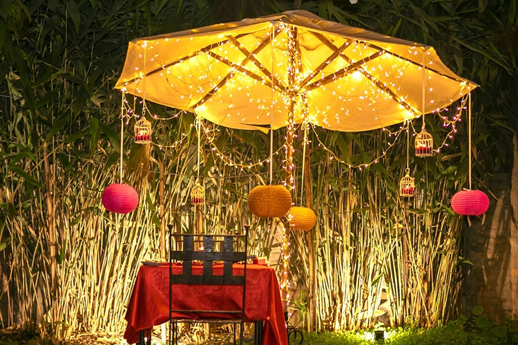 Glowing Umbrella