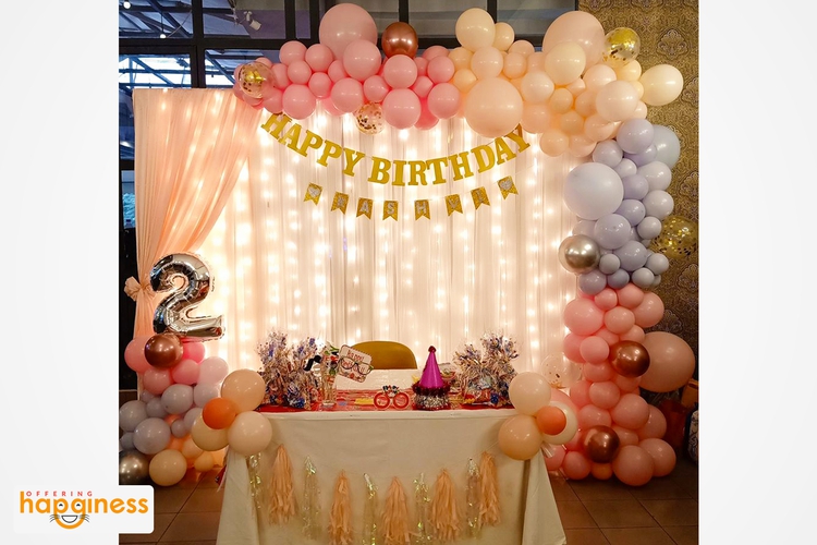 Pretty Birthday Decor