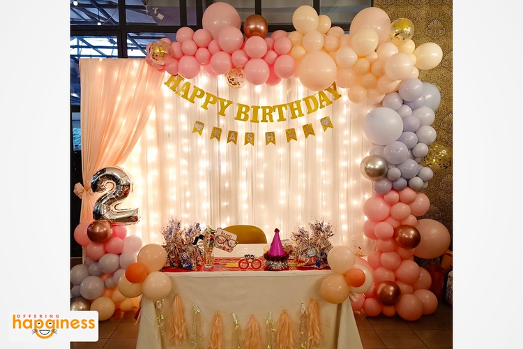 Pretty Birthday Decor