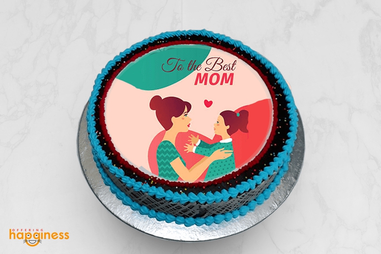 Printed Cake for Mother