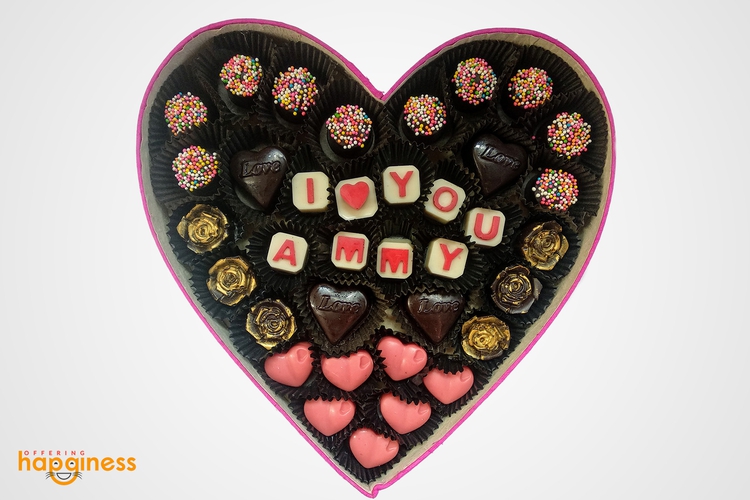 I Love You Customised Chocolate