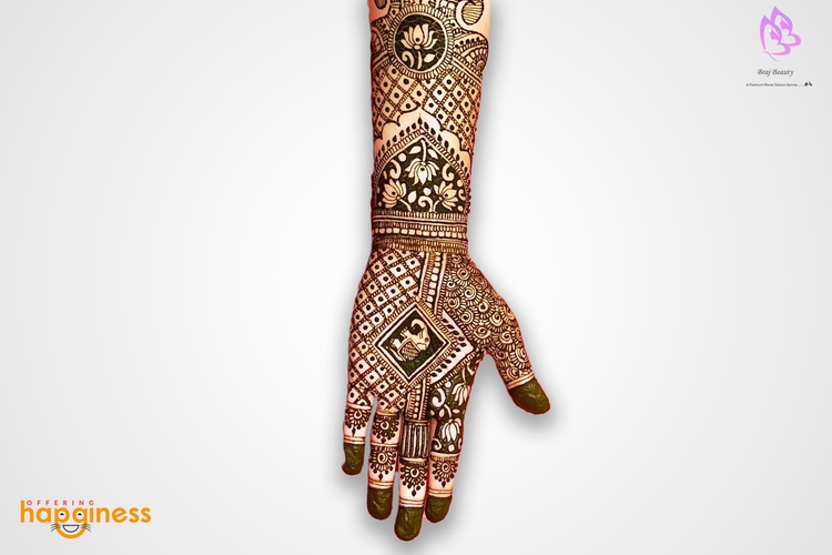 Mehendi Single Hand Full Package