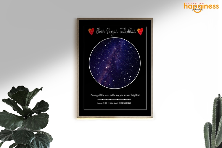 Star Map Circle
