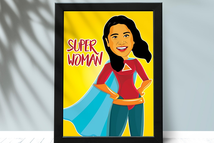 Superwoman Frame